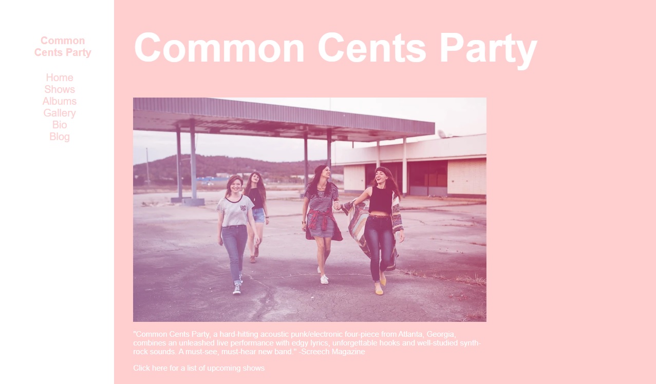Photo of the Common Cents Party App