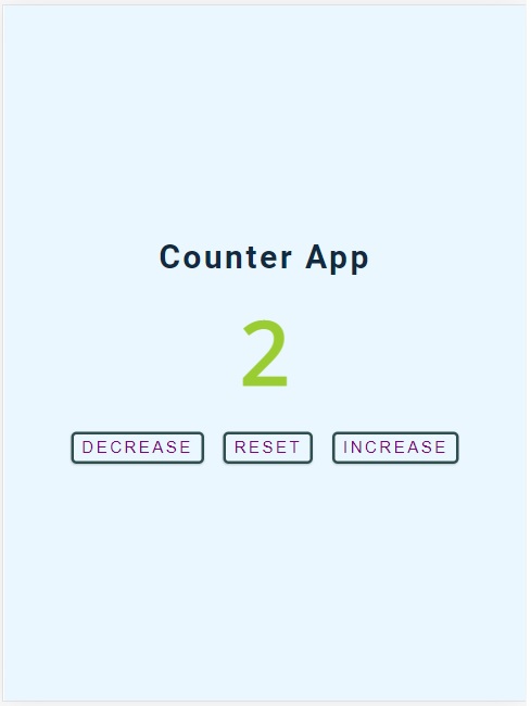 Photo of the Counter app