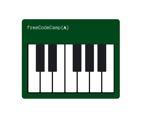 Photo of the FreeCodeCamp Responsive Piano Website