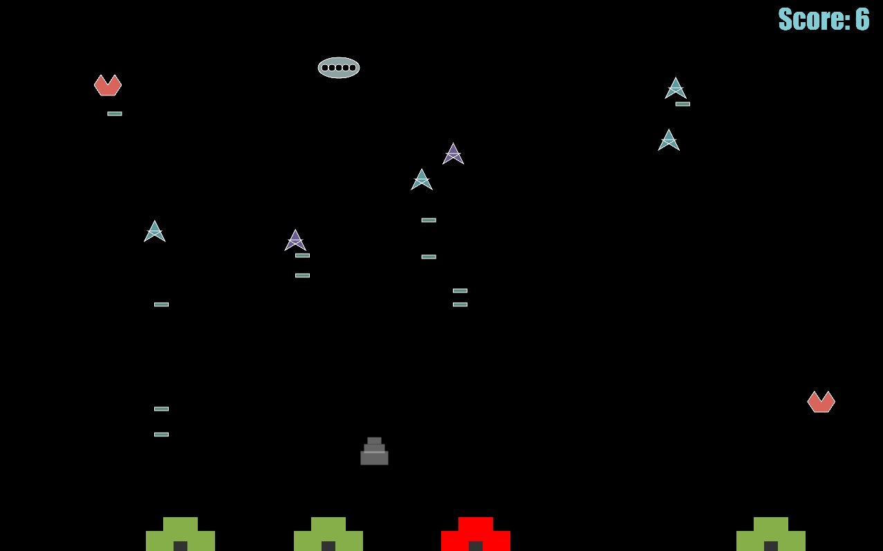 Photo of the Minimalistic Alien Invaders Game