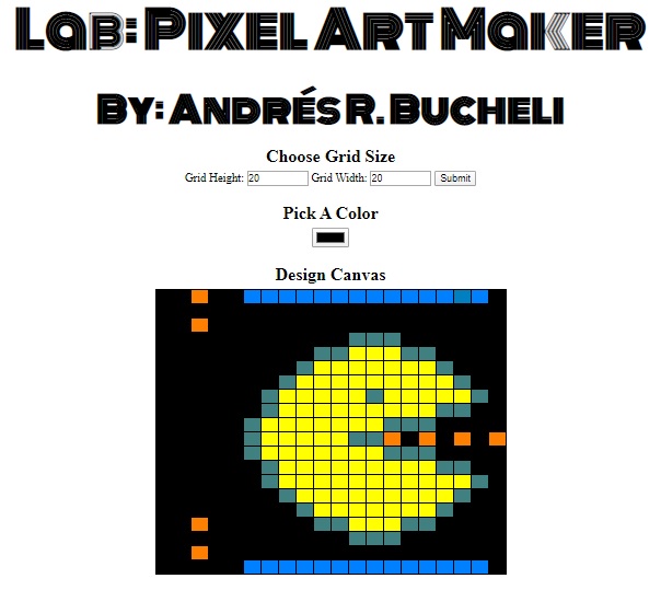 Photo of the Pixel Art Maker app