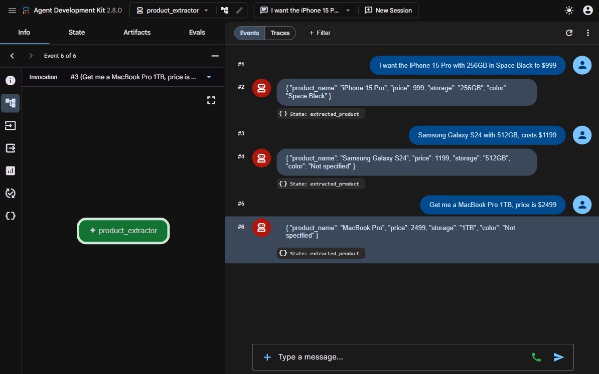 Photo of the AI Product Information Extractor App