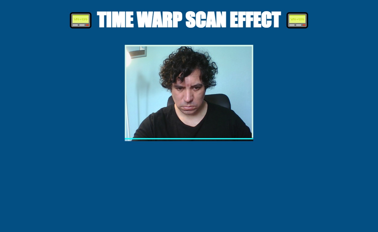 Photo of the Time Warp Scan Effect